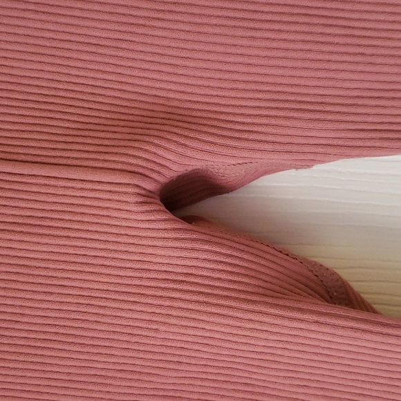 Fabletics High Waisted Seamless Rib Leggings - Picture 7 of 8